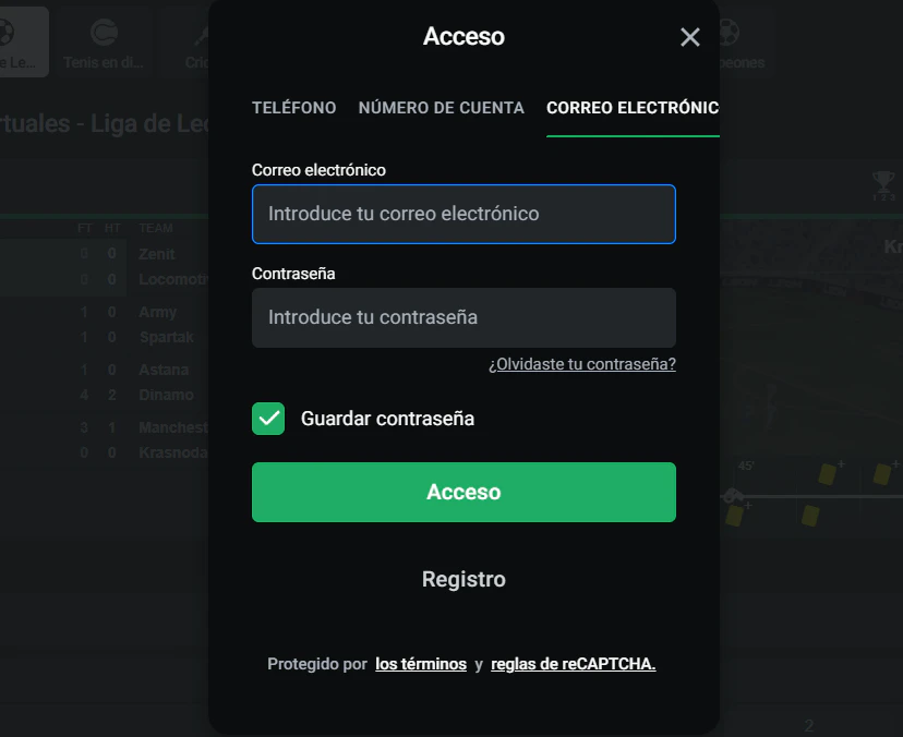 Leon Casino registro e inicio de sesión